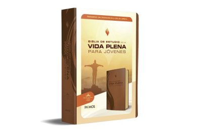 Biblia RVR1960 de estudio de la vida plena para jóvenes marrón - Librería Libros Cristianos - Biblia