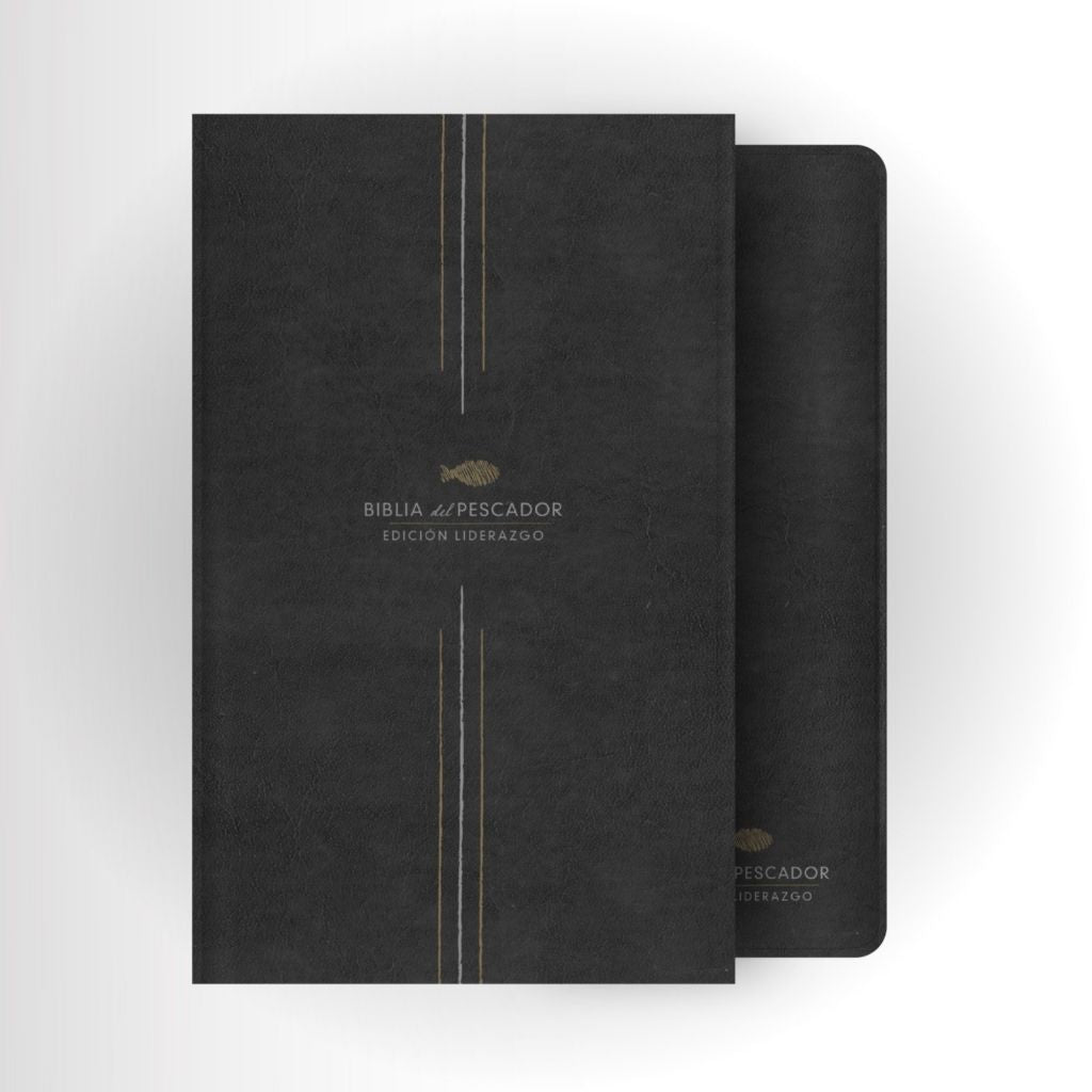 Biblia RVR60 del pescador edición liderazgo negro - Librería Libros Cristianos - Biblia