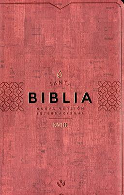 Biblia NVI mediana ultrafina cuero italiano vino - Librería Libros Cristianos - Biblia