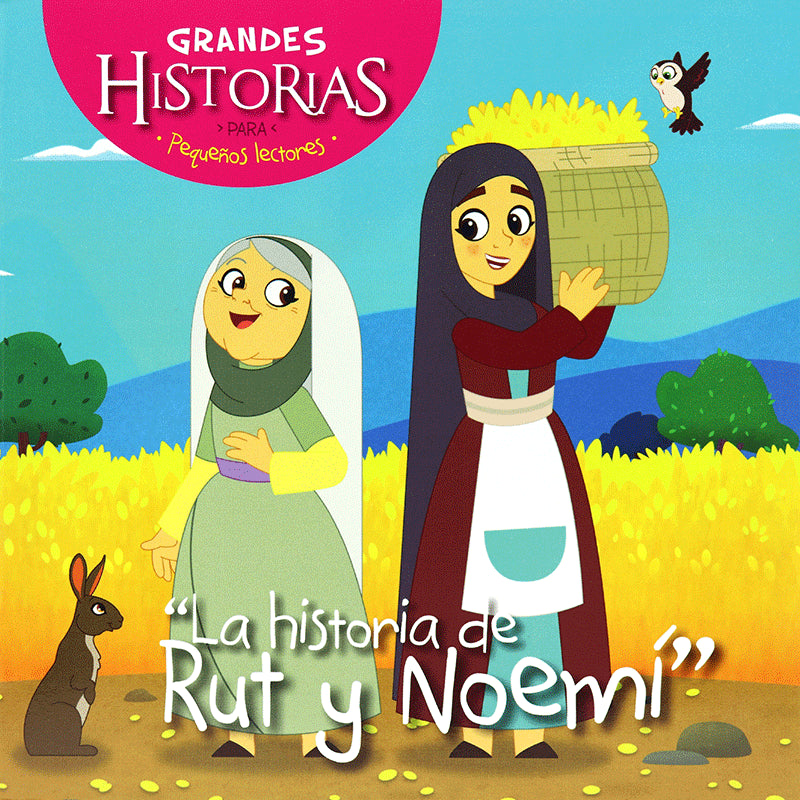 Grandes historias pequeños lectores: Rut y Noemi - Librería Libros Cristianos - Libro