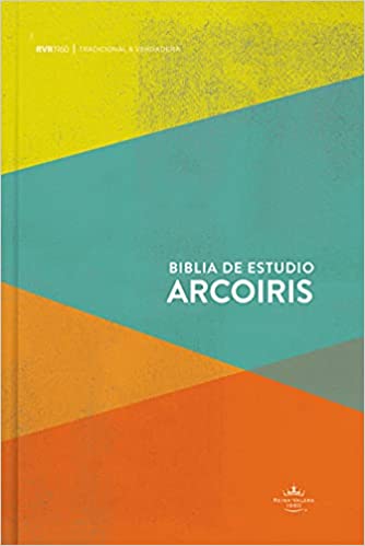 Biblia RVR1960 Estudio arco iris multicolor TD - Librería Libros Cristianos - Biblia