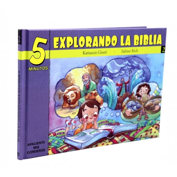 5 minutos explorando la biblia 2: fe y promesas de Dios - Librería Libros Cristianos - Libro