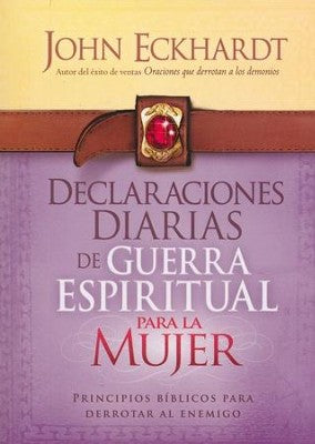 Declaraciones diarias de guerra espiritual para la mujer - Librería Libros Cristianos - Libro
