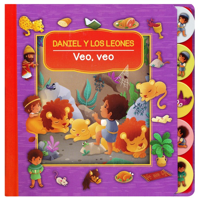 Daniel y los leones - Librería Libros Cristianos - Libro