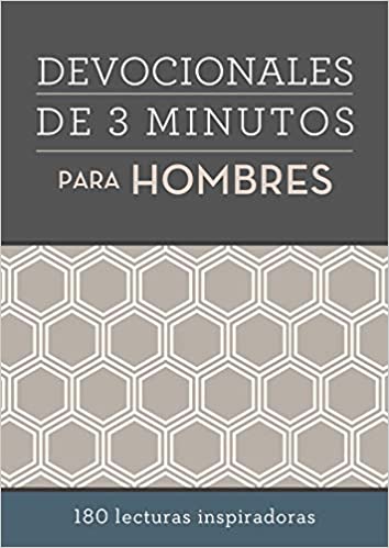 Devocionales de 3 minutos para hombres - Librería Libros Cristianos - Libro