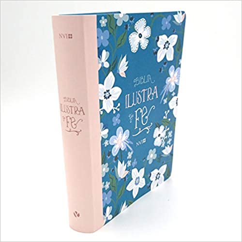 Biblia NVI Ilustra tu fe piel italiana - Librería Libros Cristianos - Biblia
