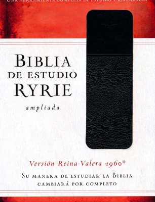 Biblia de estudio Ryrie Ampliada Negra RVR60 - Librería Libros Cristianos - Biblia