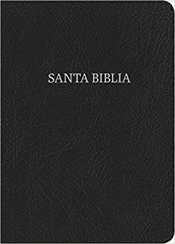 Biblia Ref RVR60 grande letra gigante negro piel fabricada - Librería Libros Cristianos - Biblia
