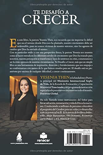 Te desafío a crecer - Librería Libros Cristianos - Libro
