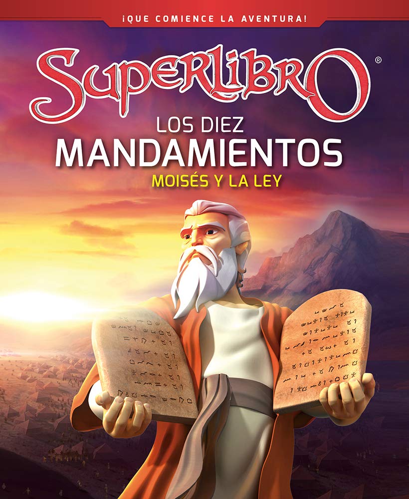 Superlibro Los diez mandamientos - Librería Libros Cristianos - Libro