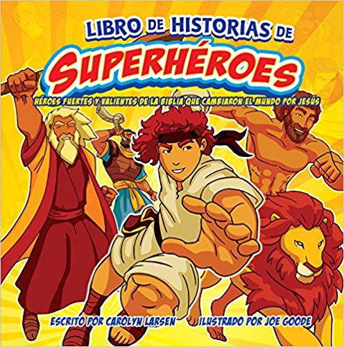 Libro de historias: Superhéroes - Librería Libros Cristianos - Libro