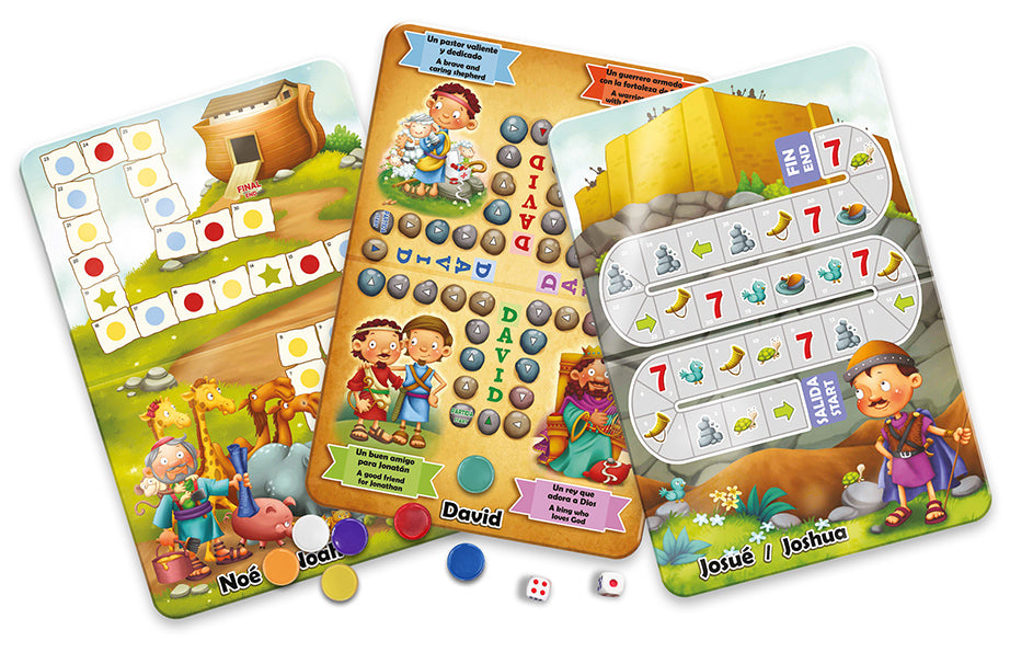 Multijuego bíblico bilingüe