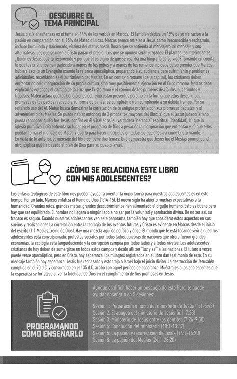 Biblia para Lideres de Adolescentes - Librería Libros Cristianos - Biblia