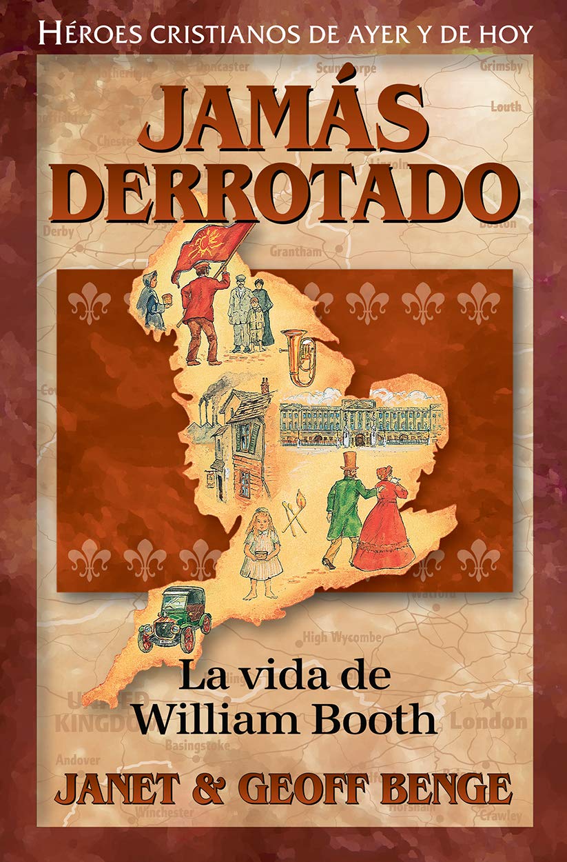 Jamás derrotado La vida de William Booth - Librería Libros Cristianos - Libro