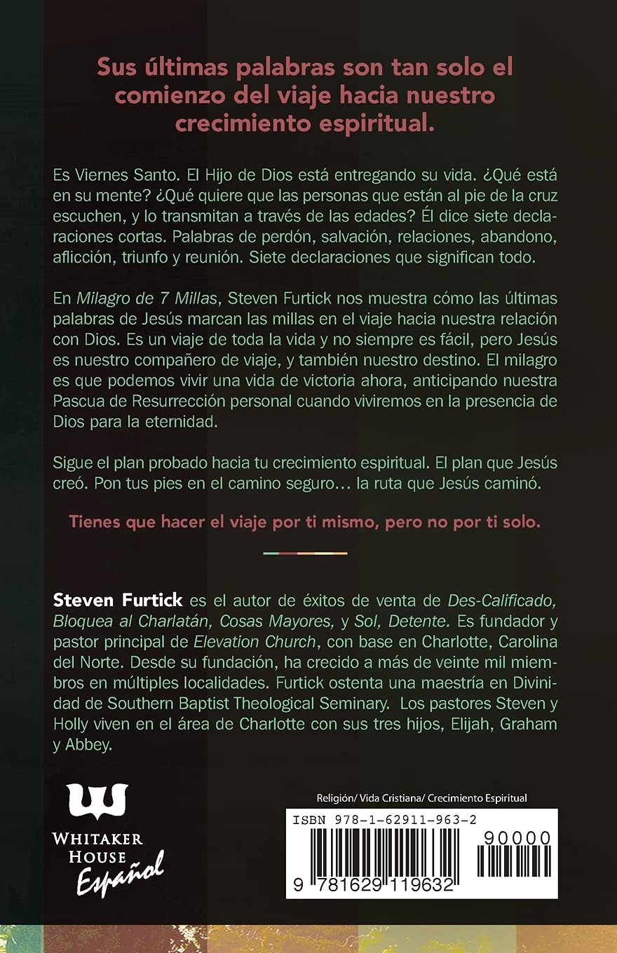 Milagro de 7 Millas - Librería Libros Cristianos - Libro