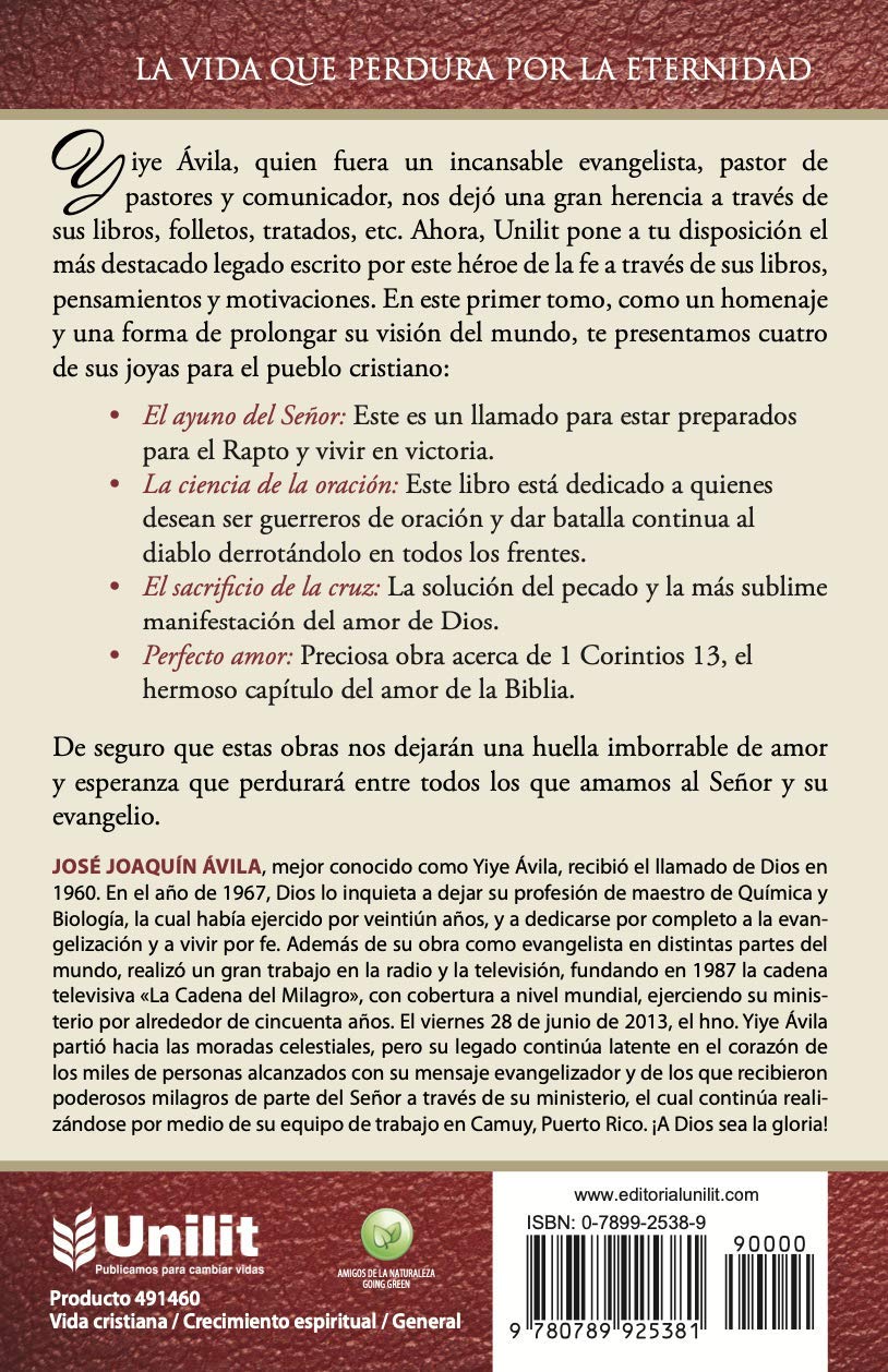 Un legado para este tiempo fundamentos de la vida Vol 1 - Librería Libros Cristianos - Libro