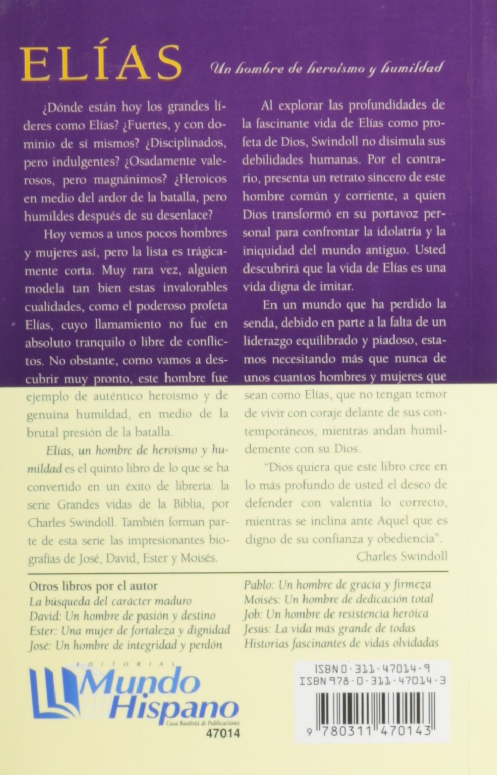 Elias un hombre de heroismo y humildad bolsillo