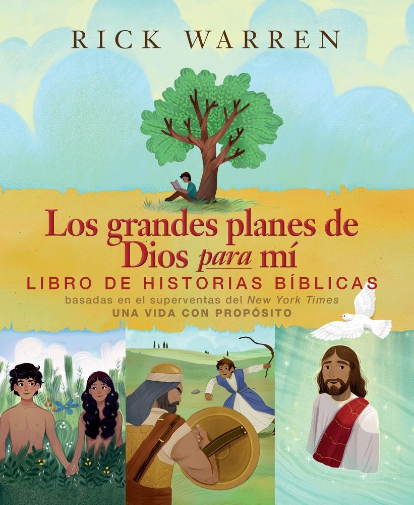 Grandes planes de Dios para mi libro de historias bíblicas TD - Librería Libros Cristianos - Libro