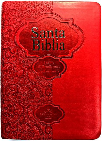 Biblia Imitación Rojo - Librería Libros Cristianos - Biblia
