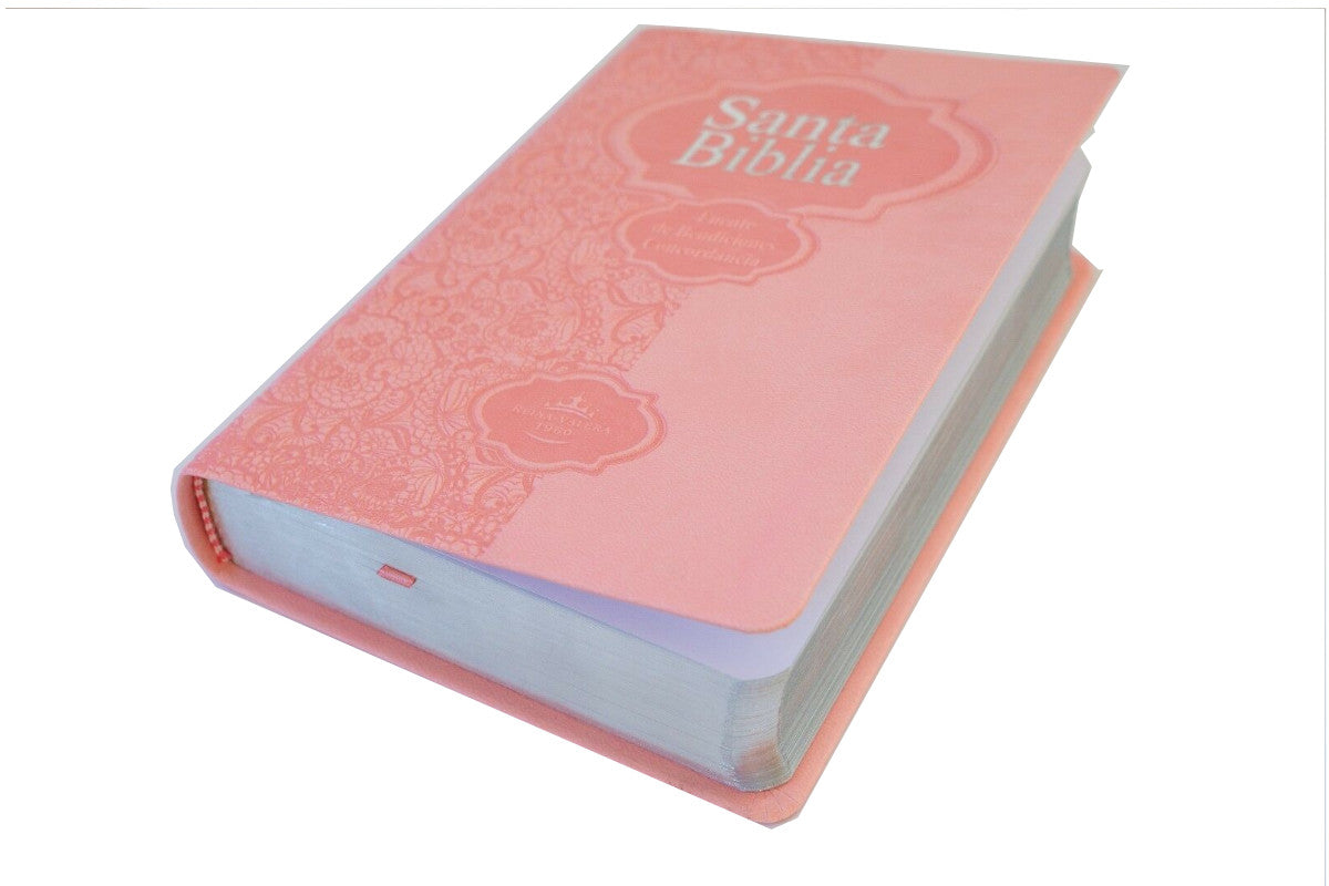 Biblia Chica Rosa Fuente de Bendiciones RVR60 - Librería Libros Cristianos - Biblia