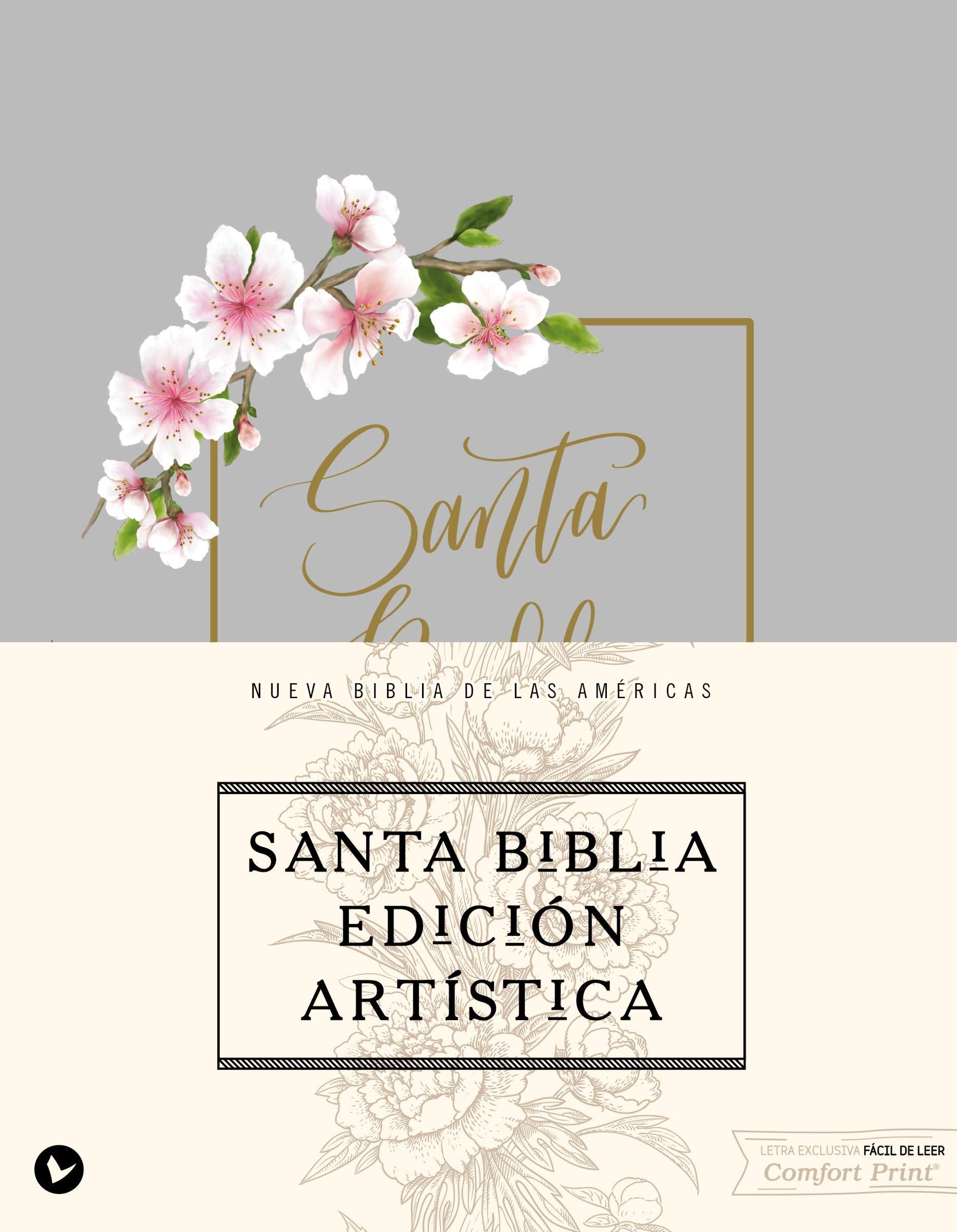 Biblia NBLA Edición Artística / Tapa Dura/ Tela, Canto Con Diseño - Librería Libros Cristianos - Biblia