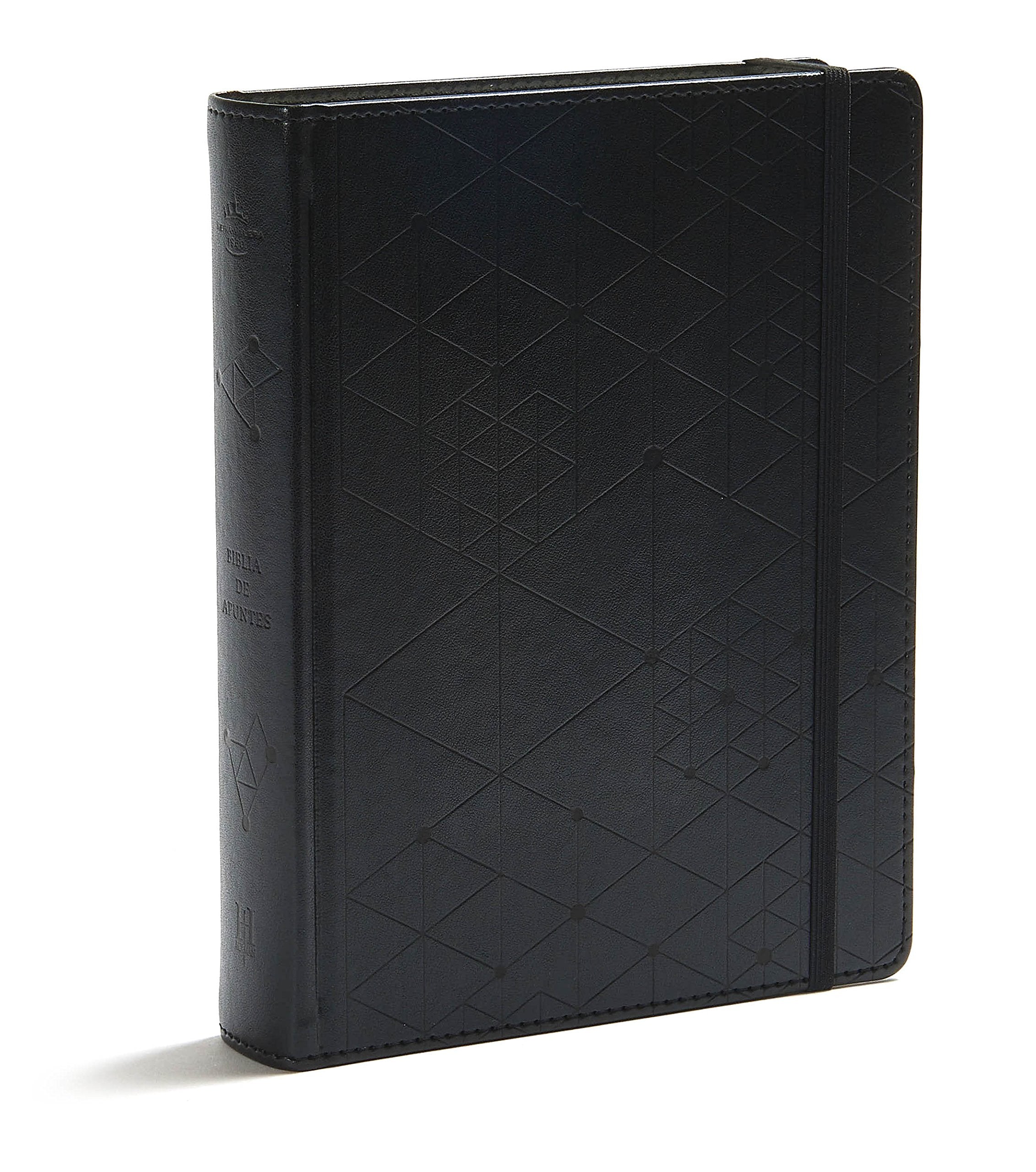 Biblia de Apuntes Negro Simil Piel RVR60 - Librería Libros Cristianos - Biblia