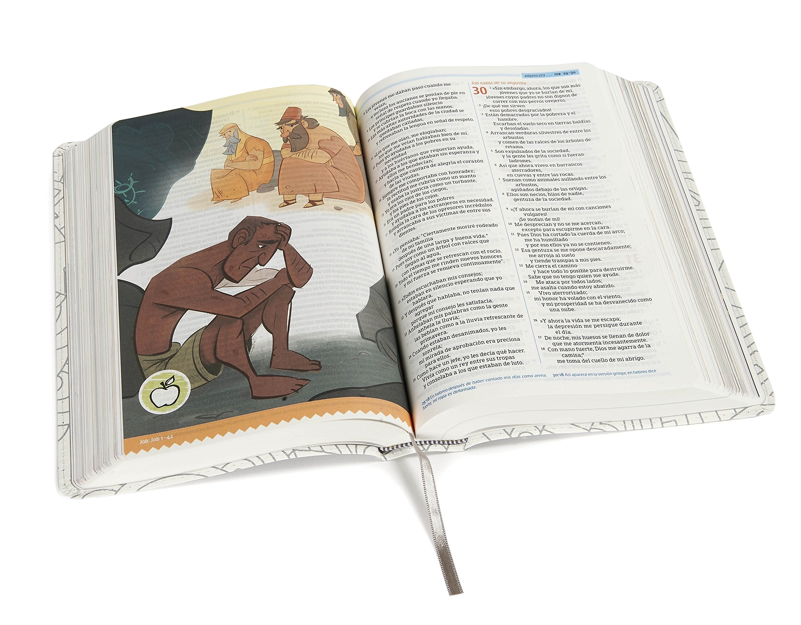 La gran Historia: Biblia interactiva Blanca para iluminar - Librería Libros Cristianos - Biblia