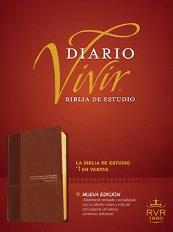 Biblia de Estudio Diario Vivir RVR60 - Librería Libros Cristianos - Biblia