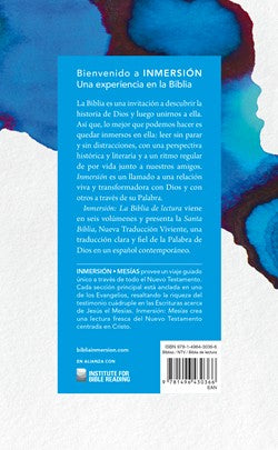Inmersión: Mesías - Librería Libros Cristianos - Libro