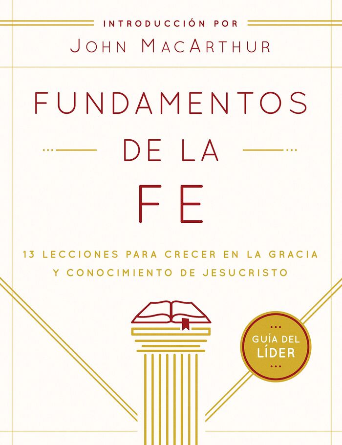 Fundamentos de la fé guia del líder - Librería Libros Cristianos - Libro