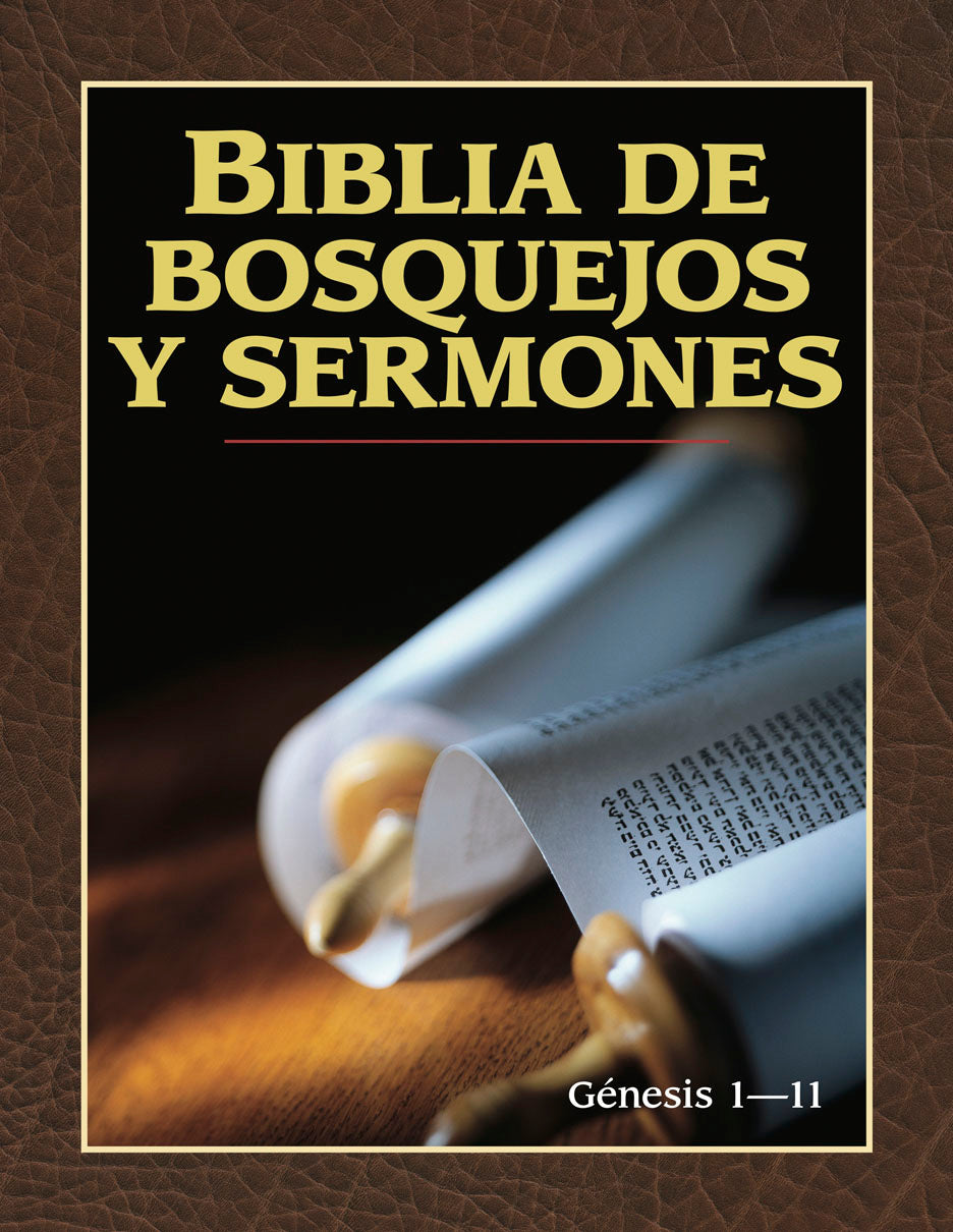 Biblia de bosquejos y sermones genesis 1-11 - Librería Libros Cristianos - Libro