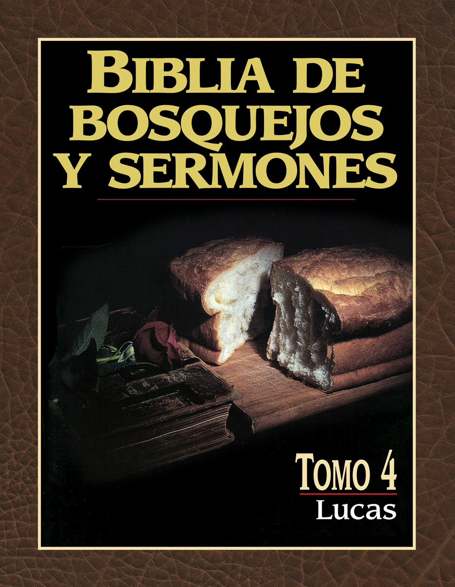 Biblia de bosquejos y sermones Lucas Tomo 4 - Librería Libros Cristianos - Libro