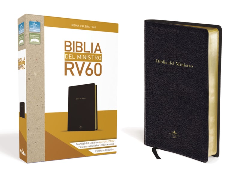 BIBLIA DEL MINISTRO REINA VALERA 1960 - Librería Libros Cristianos - Biblia