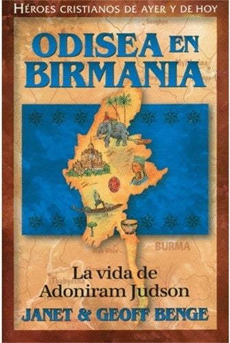 Odisea en Birmania: La Vida de Adoniram Judson - Librería Libros Cristianos - Libro