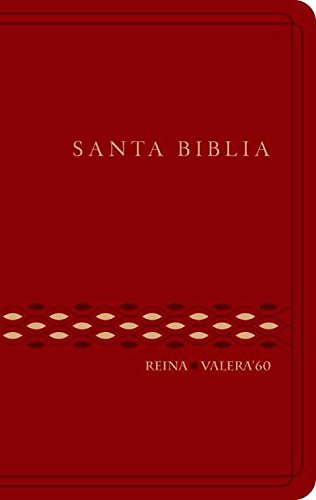Biblia RVR60 letra regular tapa vinilica color vino - Librería Libros Cristianos - Biblia