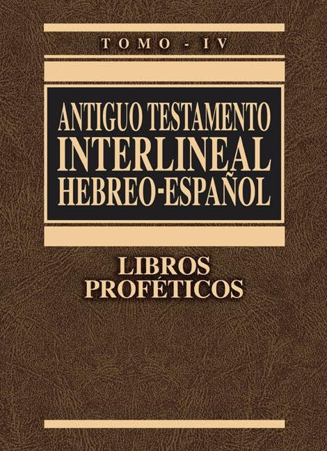 A.T. Interlineal hebreo español tomo 4 - Librería Libros Cristianos - Libro