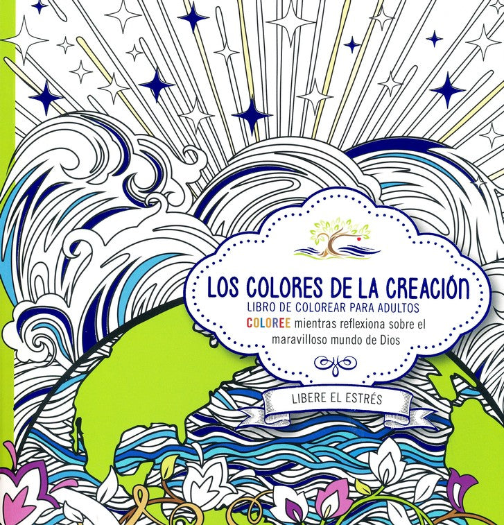 Colores de la creación libro para colorear