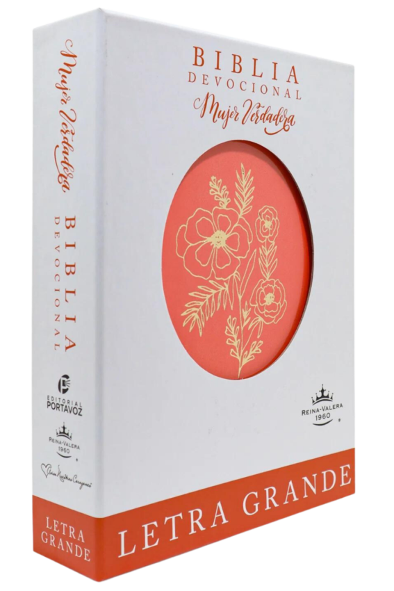 Biblia RVR1960 Devocional Mujer verdadera coral