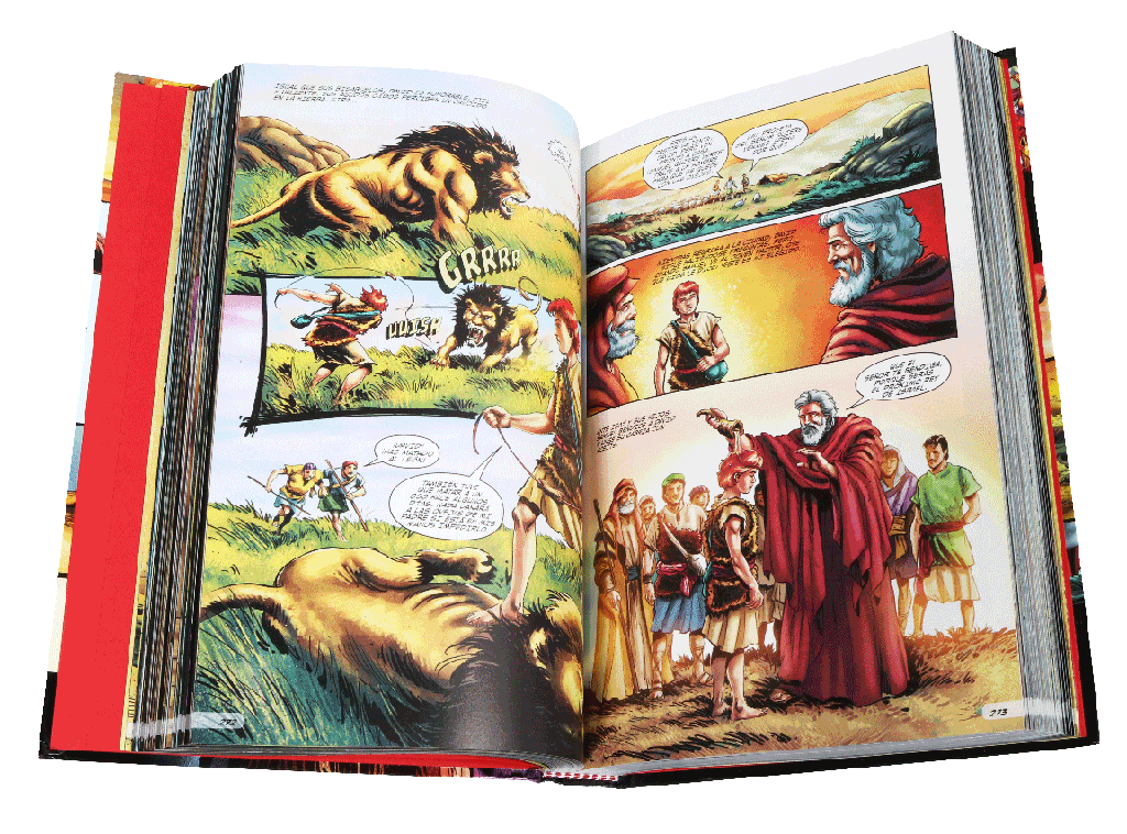 Biblia TLA Acción comics - Librería Libros Cristianos - Biblia