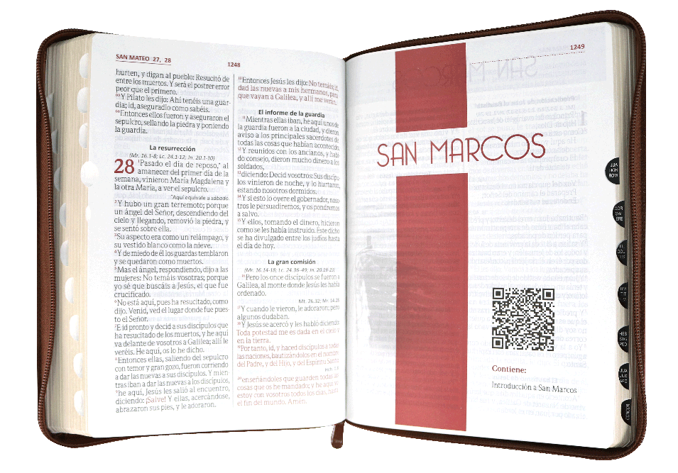 Biblia RVR60 letra gigante beige, indice - Librería Libros Cristianos - Biblia