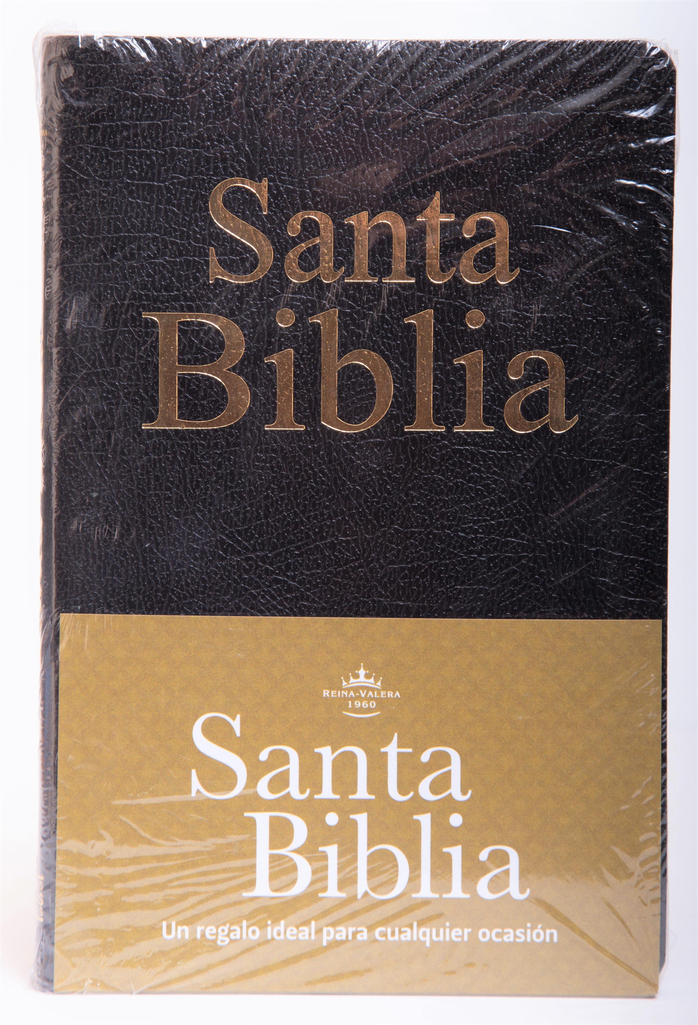 Biblia mediana económica negro RVR60 - Librería Libros Cristianos - Biblia