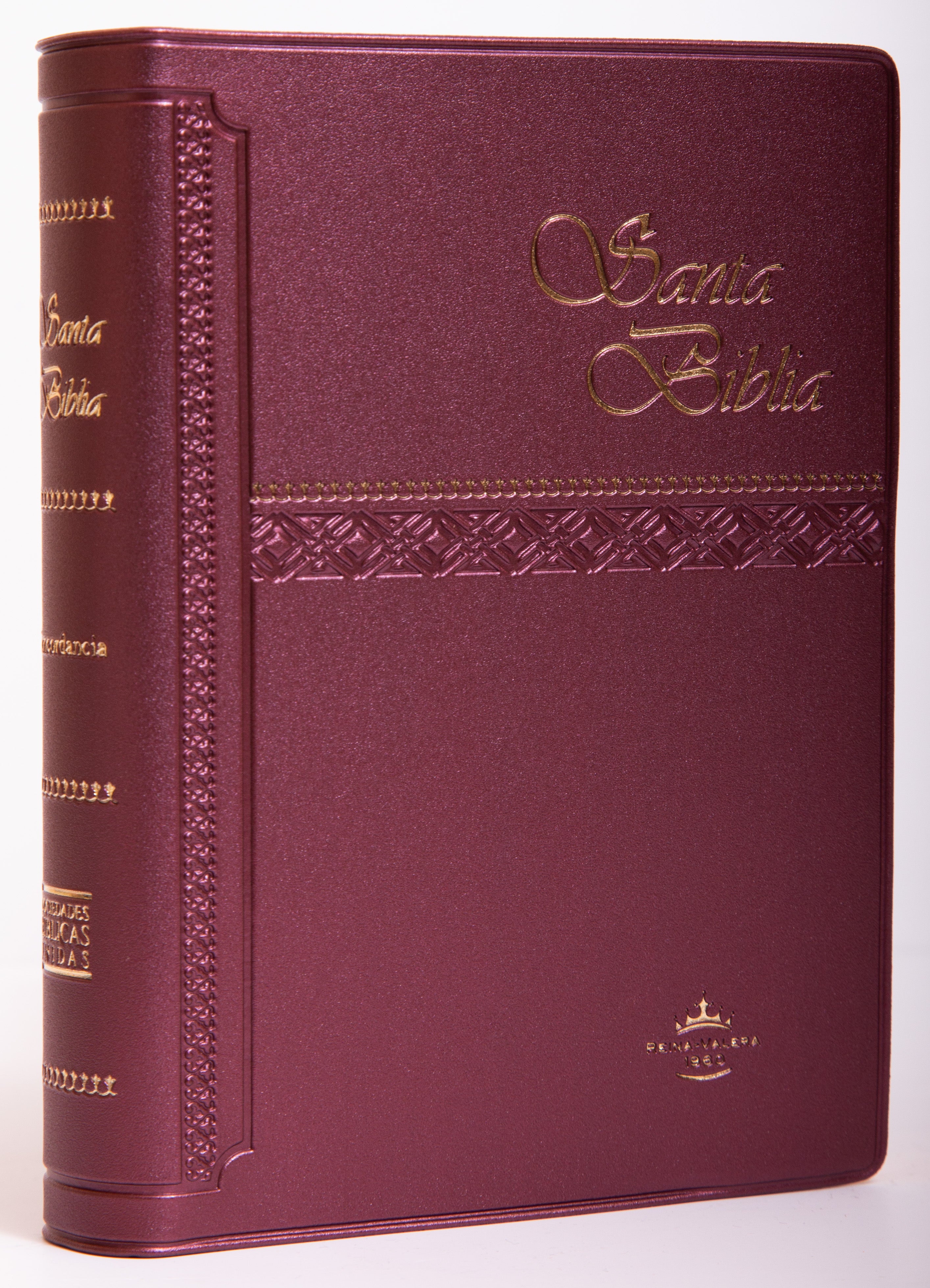 Biblia Chica Vinil Concordancia Vino RVR60 - Librería Libros Cristianos - Biblia