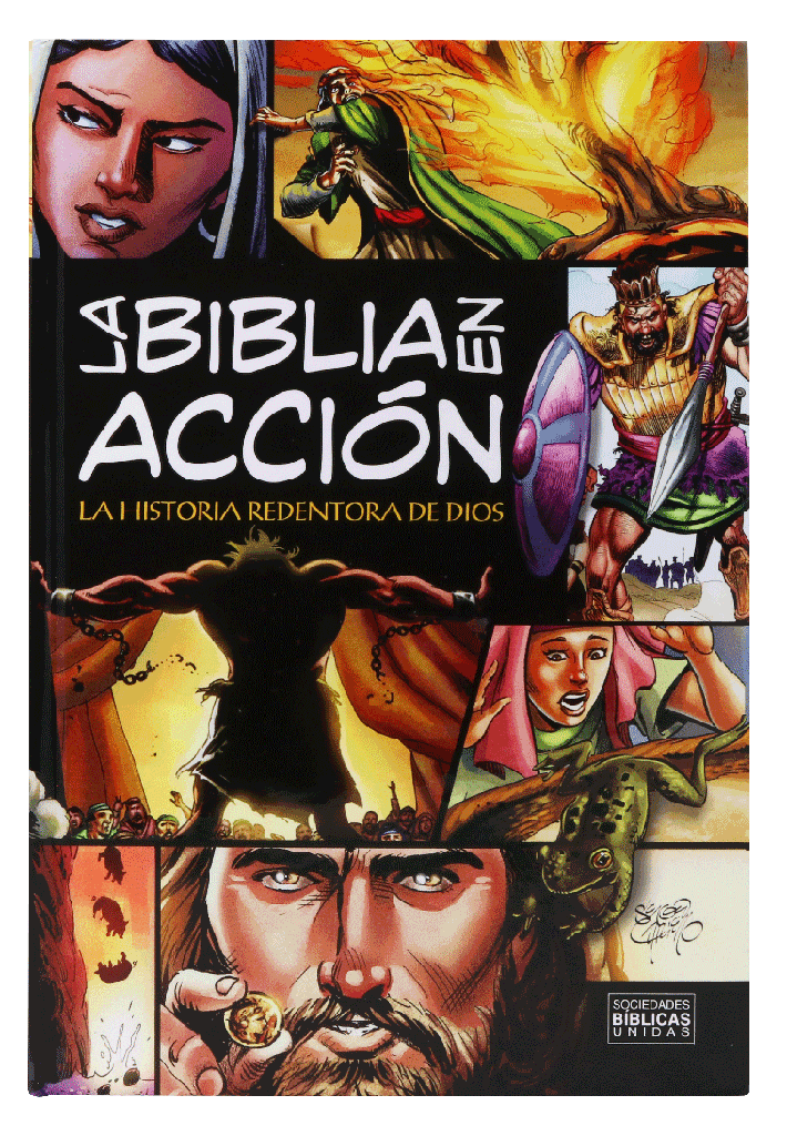 Biblia TLA Acción comics - Librería Libros Cristianos - Biblia