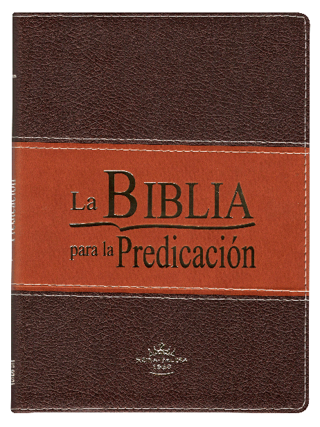 Biblia RVR60 De la Predicación Marrón Con Indice