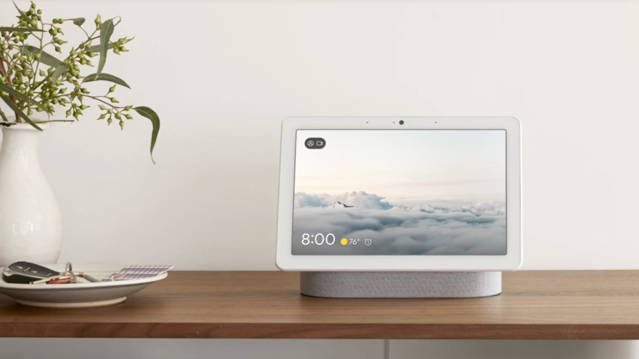 Nest Hub Max con asistente virtual Google Assistant, pantalla integrada de 10" - Librería Libros Cristianos - Videoconsola