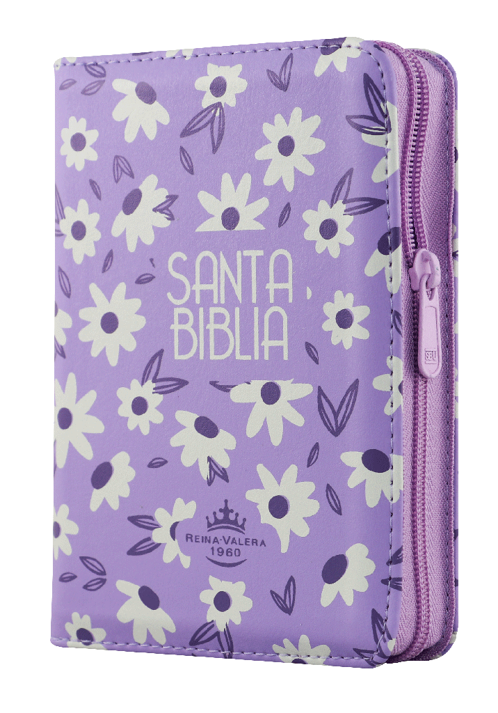 Biblia RVR60 bolsillo lila lavanda - Librería Libros Cristianos - Biblia