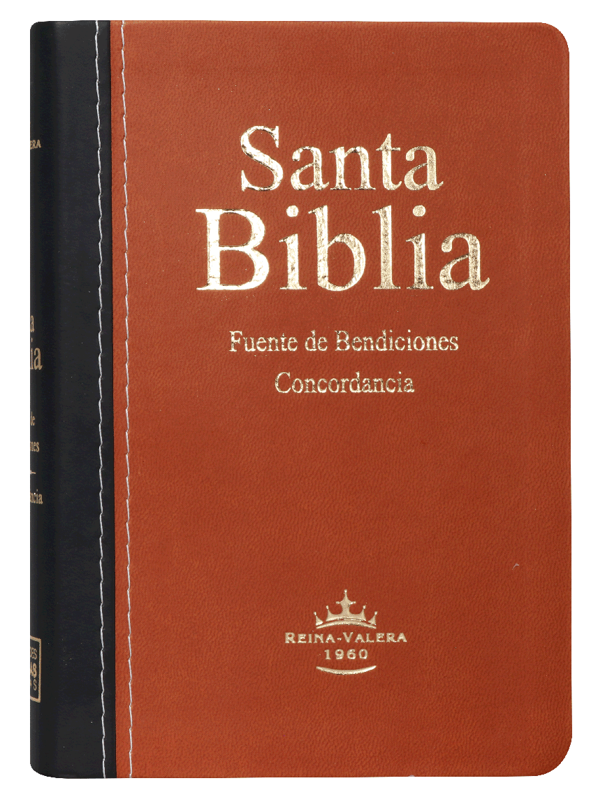 Biblia Chica Imitación Marron Negro RVR60 - Librería Libros Cristianos - Biblia