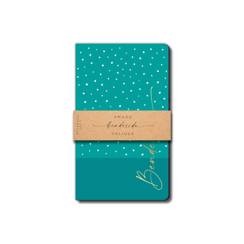 Libretas Set de 3 amada bedecida y valiosa flores