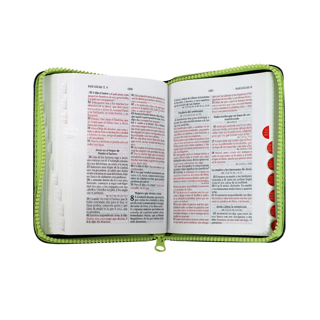 Biblia Bolsillo Jean con índice RVR60 - Librería Libros Cristianos - Biblia