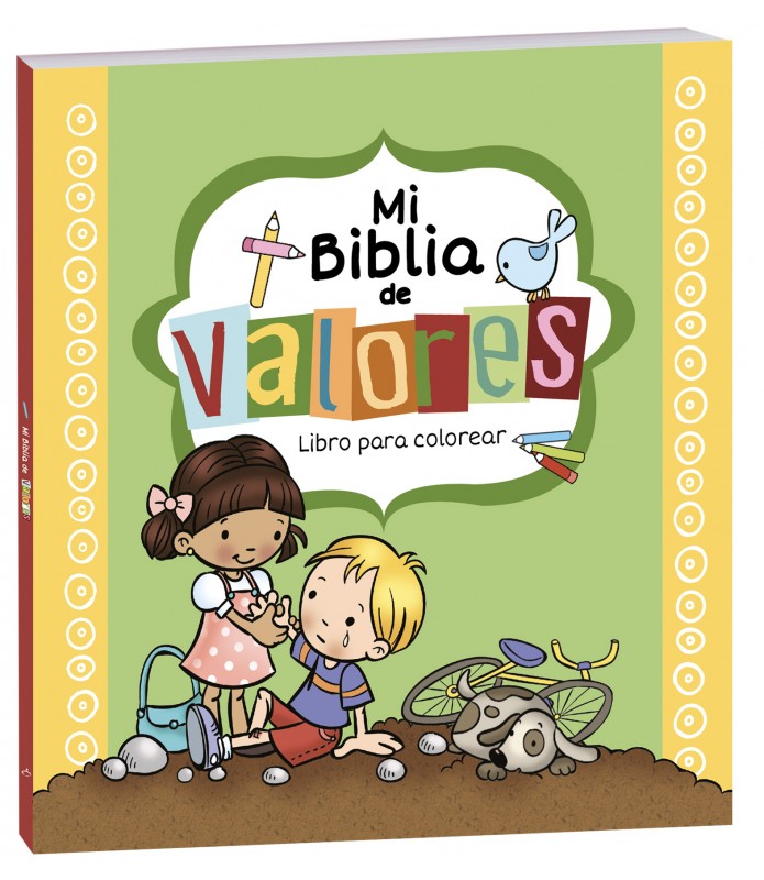 Mi biblia de valores para colorear - Librería Libros Cristianos - Libro